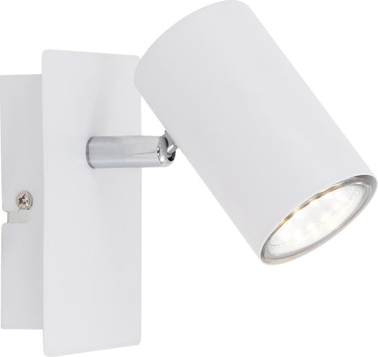Briloner run - wandlamp - plafond spot - 1 licht - gu10 fitting - metaal - wit