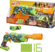 Nerf zombie driller - blaster, 16 elite-darts