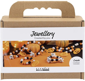 Creativ company mini halloween hobbyset sieraden halsketting en armband