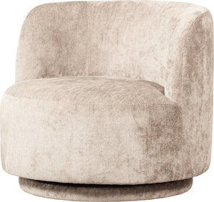 Woood popular fauteuil - polyester - naturel - 72x81x80