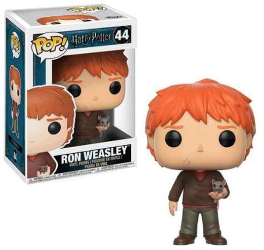 Funko pop! 44 - ron weasley with scabbers - harry potter