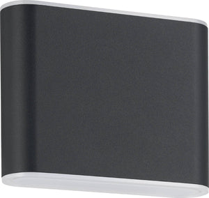 Eglo grutti wandlamp buiten - led - 11,5 cm - antraciet - instelbaar wit licht