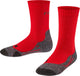 Falke tk2 wandelsokken anti blaren, medium padding merinowol sportsokken kinderen rood - maat 23-26