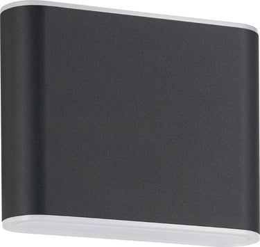 Eglo grutti wandlamp buiten - led - 11,5 cm - antraciet - instelbaar wit licht