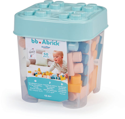 Abrick ecoiffier bb mijn eerste bouwblokken - 50dlg.