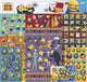 Totum minions stickers super stickerset xl 7 vellen incl. luxe stickers - despicable me 4 - 38 x 36 cm - knutselen speelgoed