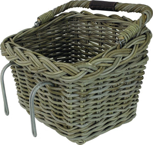 Fastrider elif rotan fietsmand - naturel - 16l - handgemaakt