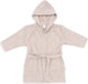 Jollein x nijntje - baby badjas badstof 3-4 jaar - badjas kinderen met capuchon - miffy jacquard - nougat