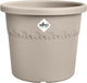 Elho algarve cilindro 48 - bloempot voor buiten - 100% gerecycled plastic - ø 48 x h 29 cm - paddenstoel beige