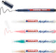Edding manga creative set - manga tekenen voor beginners op veel verschillende ondergronden - 1x 1800 profipen zwart - 4x 5300 acryl stiften - 6x blanco kaarten - 3x templates - 1x stap-voor-stap uitleg - all-in-one set