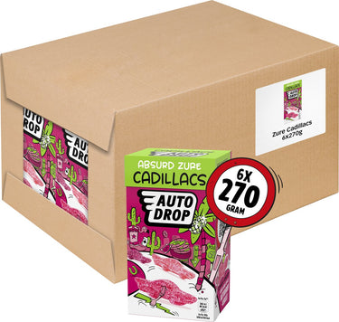Autodrop mixdoos zure cadillacs (6x 270gr)