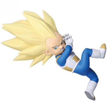 Bandai dragon ball daima - figuur mini - super saiyan 3 vegeta with panel