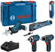 Bosch professional accu combiset 5-delig 12v 3x 2.0ah in xl-boxx - 0615990n1d