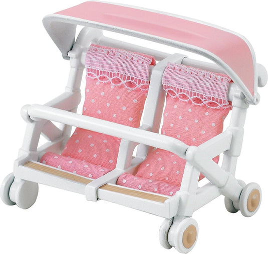 Sylvanian families 4533 dubbele kinderwagen-poppenhuisinrichting