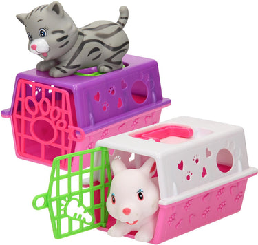 Toi-toys dier in koffer