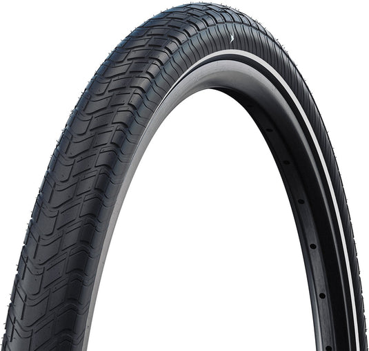 Schwalbe big apple - wired - addix green - raceguard - 28x2.15 - black + reflex
