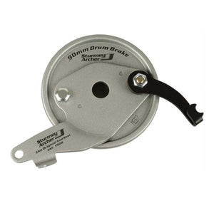Sturmey-archer europa n.v. sturmey archer ankerplaat hsb315 trommelrem 90 mm staal zilver