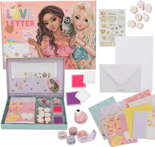 Depesche - topmodel love letter set - juicy