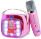 Otl technologies peppa pig - karaoke set voor kinderen - draadloze microfoon en speaker - met lichteffecten - stemvervorming