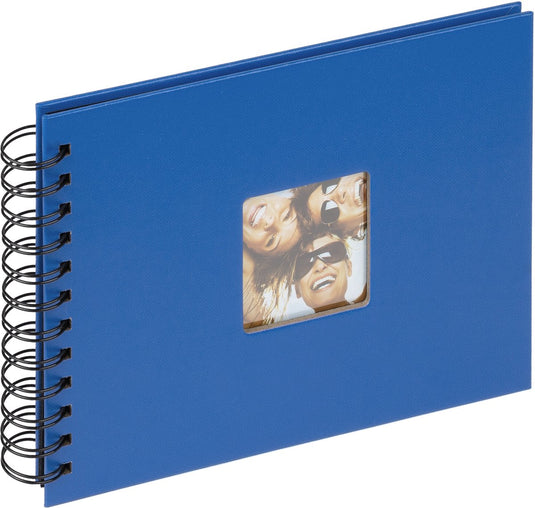 Walther sa-109-z fun - spiraal album - formaat 23 x 17 cm - koningsblauw