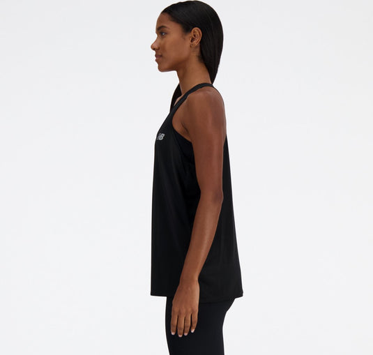 New balance sport essential tank dames sporttop - black