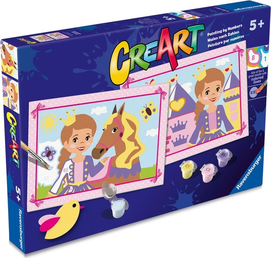 Ravensburger creart schilderen op nummer - kleine prinsessen
