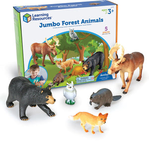 Learning resources jumbo forest animals - 3+