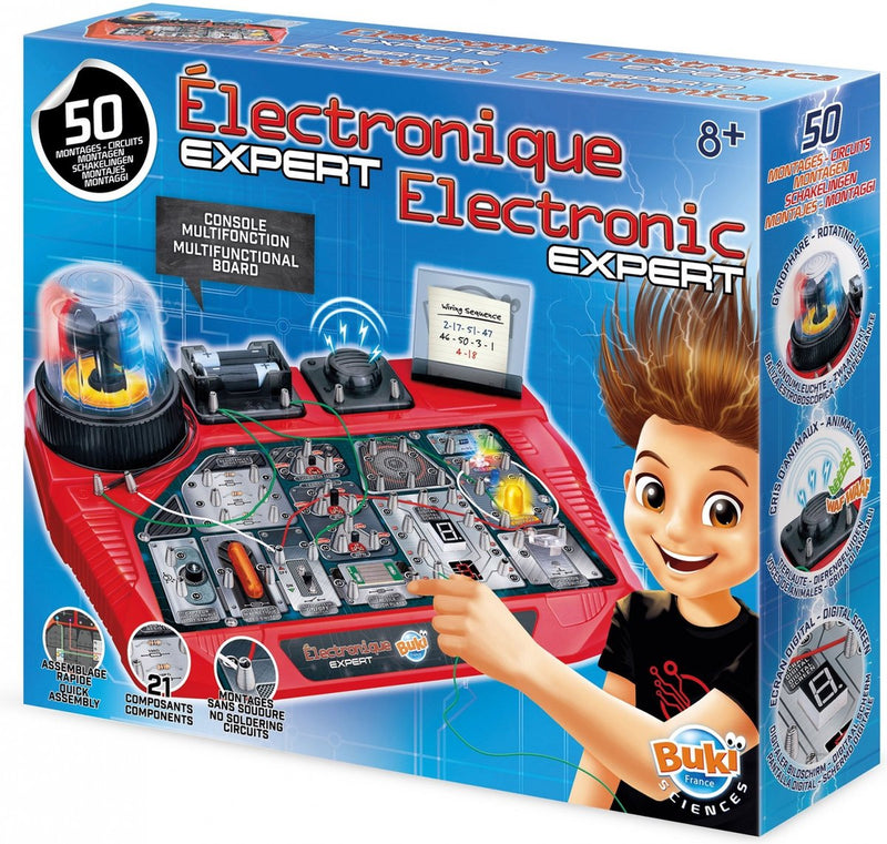 Chargez l'image dans la visionneuse de la galerie, Buki france electronic expert - 50 elektronische schakelingen
