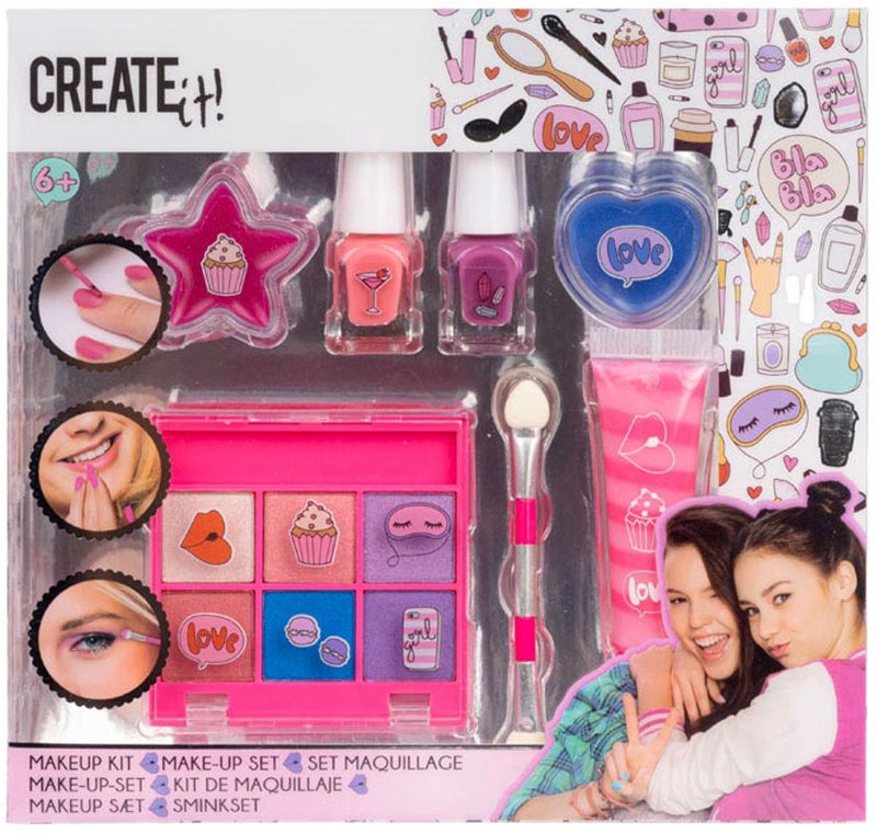 Afbeelding laden in galerijviewer, Create it! beauty make-upset roze lila
