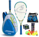 Speedminton s700 set - speedbadminton - crossminton - speed badminton set - geel groen blauw