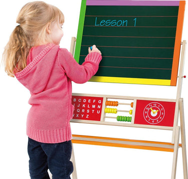 Vigatoys viga toys schoolbord en magnetisch whiteboard 155 cm