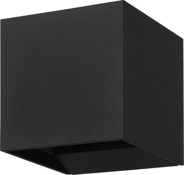 Eglo calpino 3 wandlamp - led - 10 cm - zwart - binnen en buiten