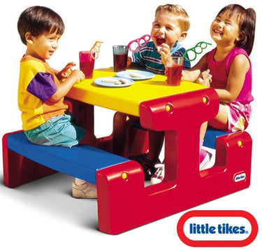 Little tikes junior primary picknicktafel - speeltafel