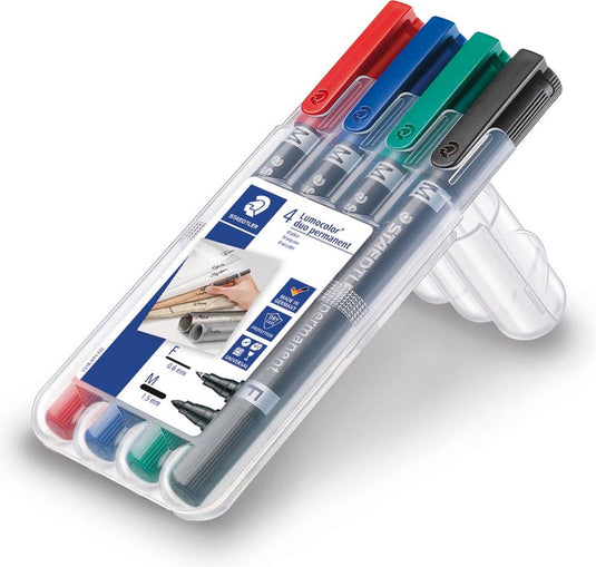 Permanentmarker staedtler lumocolor 348 kleurenassortiment