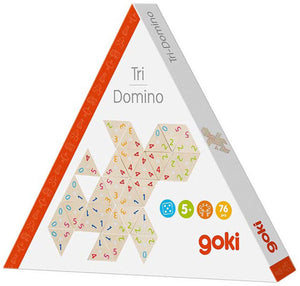 Goki houten tri-domino spel
