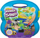 Kinetic sand - t-rex ontdekkingsset met 680 g speelzand, 5 multifunctionele fossielvormen en schep - in opbergdoos - sensorisch speelgoed