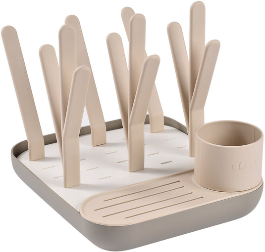 Béaba forêt flessen afdruiprek - flessenrek baby - compact flessen droogrek - droogrek flessen baby - afdruiprek voor zuigflessen - voor 6 babyflessen accessoires