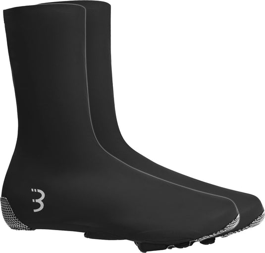 Bbb cycling raceflex zipperless fiets overschoenen waterdicht - overschoenen wielrennen - winddicht en waterdicht - zwart - maat 43 44 - bws-29