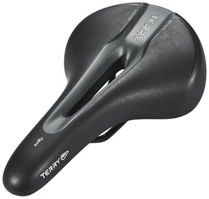 Terry zadel Figura heren zwart