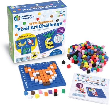 Learning resources stem explorers™ pixel art challenge - 3+