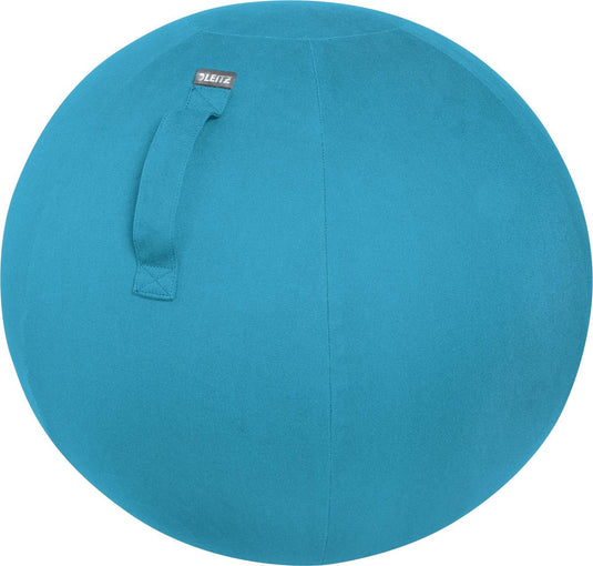 Leitz ergo cosy actieve ergonomische zitbal - inclusief handpomp - ideaal voor thuiskantoor - sereen blauw