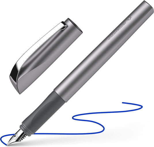 Schneider schrijfwaren schneider vulpen – ceod shiny – penpunt m – grafiet – s-168621