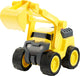 Klein toys power graafmachine - 23x11x14,5 cm - schaal 1:24 - geel zwart
