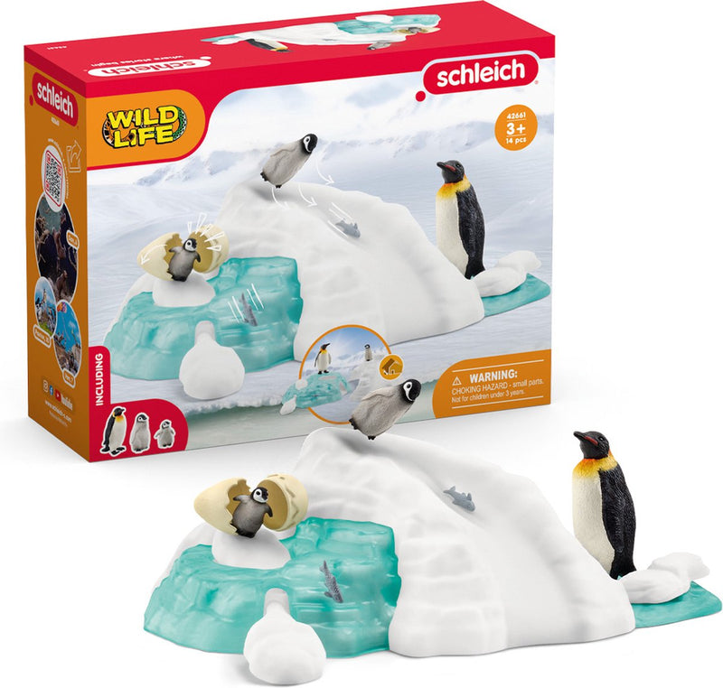 Chargez l'image dans la visionneuse de la galerie, Schleich wild life pinguïn familie fun - 42661
