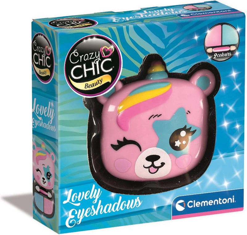 Afbeelding laden in galerijviewer, Clementoni crazy chic oogschaduw in make-up doosje beer
