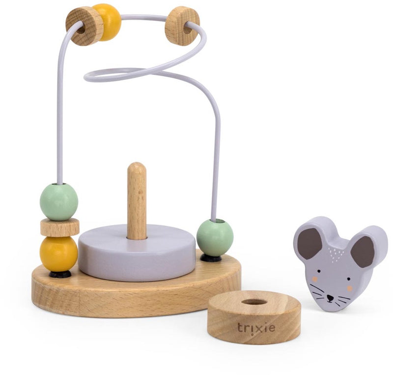 Afbeelding laden in galerijviewer, Trixie houten motoriekspiraal - mrs. mouse
