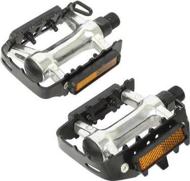 Dresco fietspedalen mountainbike - mtb - chroom zwart