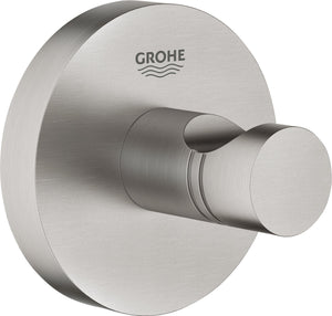Grohe start haak - supersteel (rvs look)