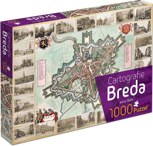 Tucker's fun factory cartografie breda (1000) - legpuzzel