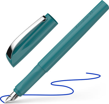 Schneider schrijfwaren schneider vulpen - ceod colour - petrol - penpunt m - s-168716